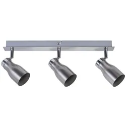 PAULMANN Deckenanbauleuchte 3x10W HV Ni Meli 666.88