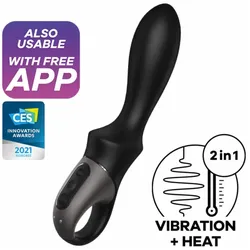 Satisfyer, Analtoy, Heat Climax Warming Anal Vibrator