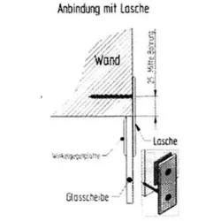 Schulte Davita gerade Lasche - keine Abdeckung.. - Wannenschürzen