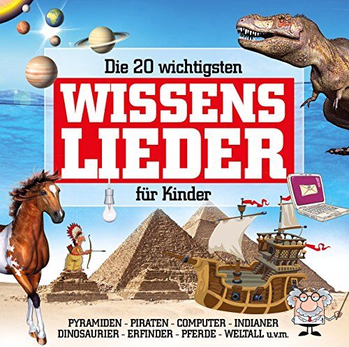 Karsten Glück - Die 20 wichtigsten Wissenslieder für Kinder - Preis vom 27.09.2026 03:53:48 h