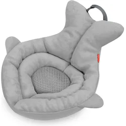 Skiphop, Babybadewanne, Moby Gepolsterte Waschbecken-Badewanne, grau