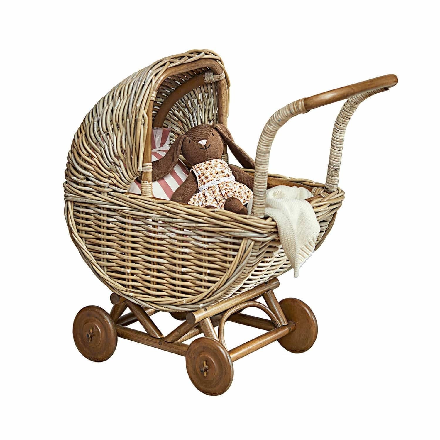 LOBERON Poppenwagen Fableton bruin