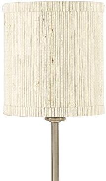 Grasscloth Chandelier Shade - Ivory - Ballard Designs