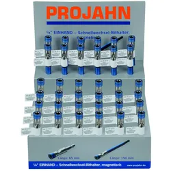 PROJAHN Verkaufsdisplay 24 x Bit-Halter 2771 12x Bit-Halter 2772