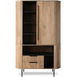 WOLFMÖBEL Highboard Bronx 4478 Holz Braun Akazie