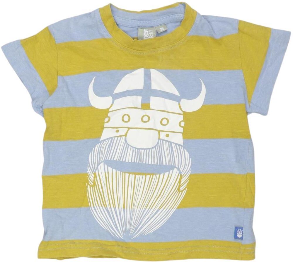 Danefae Jungen T-Shirt, Mehrfarbig, Gr. EU 92, Baumwolle - Second Hand