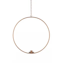 Kerzenhalter Ring zum Aufhängen M gold
