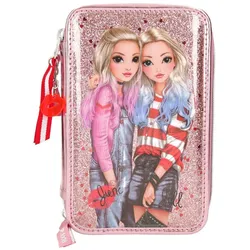 Depesche 10384 TOPModel 3-fach Federtasche Friends rosa