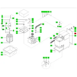 FESTOOL Abdeckung TURBO 7501 MOTORRAUM