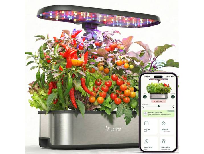LetPot Système de culture hydroponique pour seniors Jardin intérieur Robotique LPH-SE