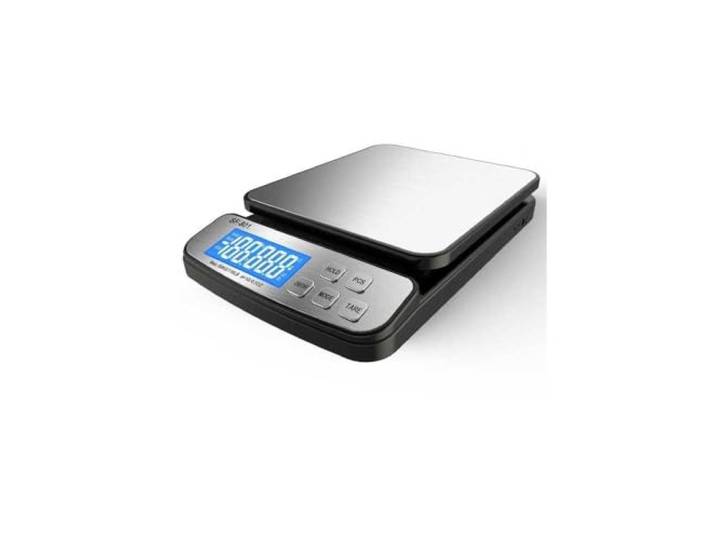 LITTLE BALANCE 8370 Pro 30.1\, Balance postale\, Balance Professionnelle\, 30 kg / 1 g\, Sur secteur ou Piles\, Inox