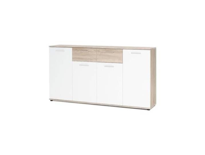 Kommode Jack (3 Farbkombinationen) mit 4 Türen, 2 Schubkästen
