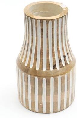 Kodotan sofa Decorative Handcrafted Accent Wood Vase for Living Room