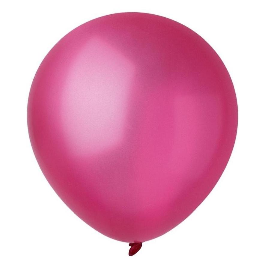 GoDan Decomex metallische Fuchsia-Luftballons 100 Stück (100x) (54617419)