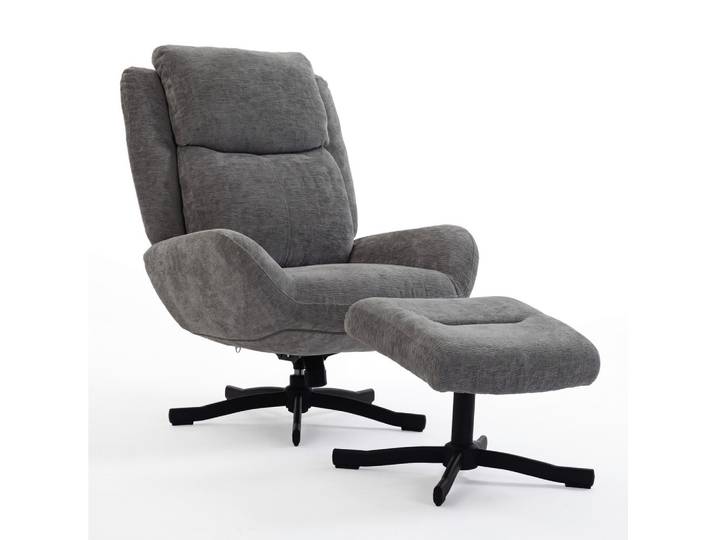 Sessel Nina Grau Samt