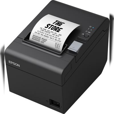 EPSON TM-T20III - Bon-Thermodrucker mit Abschneider, 80mm, Druckgeschwindigkeit 250mm/Sek., USB + RS232, schwarz