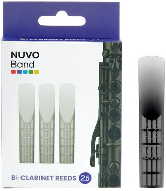 Nuvo Band Clarinet Reeds 2.5