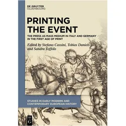 Printing the Event, Fachbücher von Stefano Cassini, Sandra Toffolo, Tobias Daniels