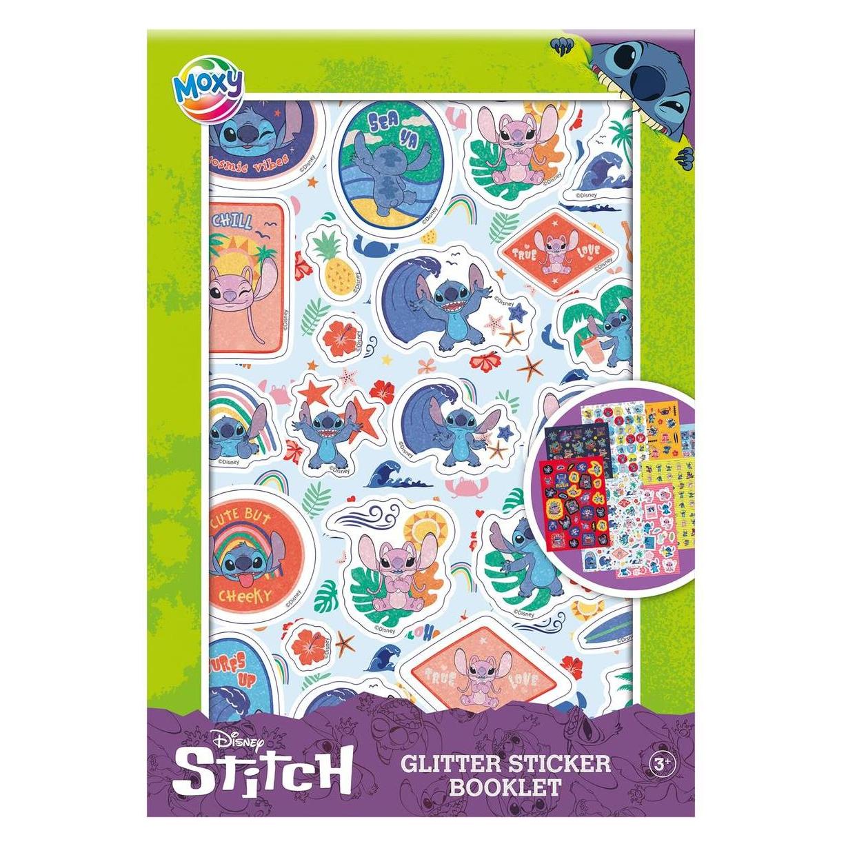 Grafix Stitch A5 Glitter Sticker Set 8 Stück (8 Sticker) (700246)