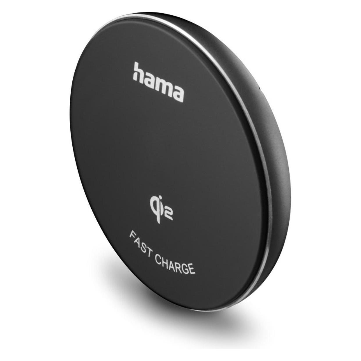 Hama Kabelloses Qi2-Ladegerät, induktiv Schnellladen am Schreibtisch etc., 15 W (15 W) (00201735)