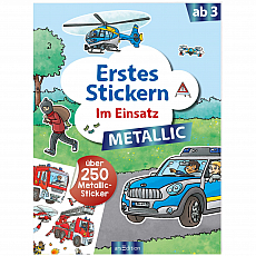Ars Edition Erstes Stickern Metallic - Im Einsatz 304245
