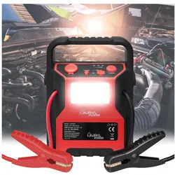 Casativo, Starthilfe, 5in1 Starthilfe-Powerbank und Luftkompressor (600 A, 9000 mAh)