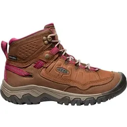 KEEN Damen Trekkingstiefel TARGHEE IV MID WP W-BISON/BEAUJOLAIS, Größe 38 in Lila Lila