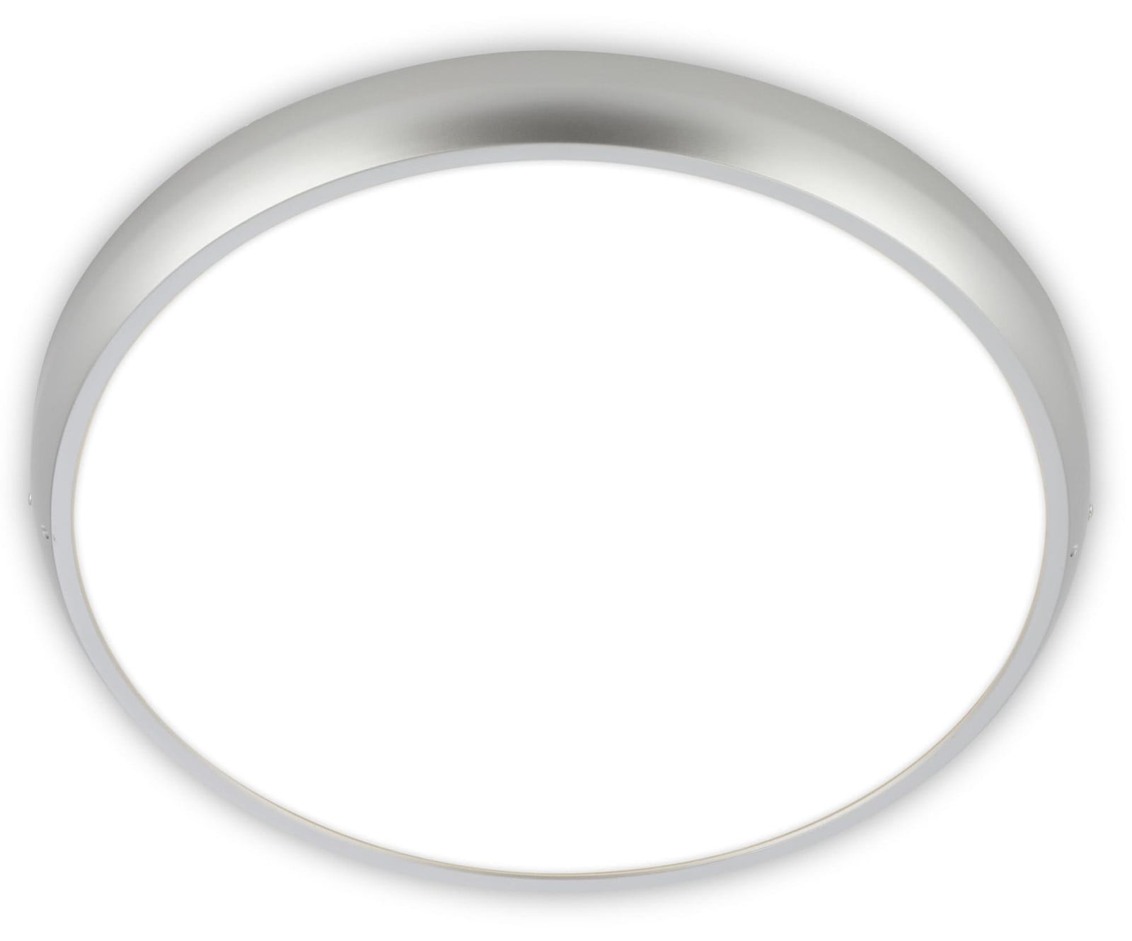 Briloner LED plafondlamp IP44 chroom mat neutraal wit rond