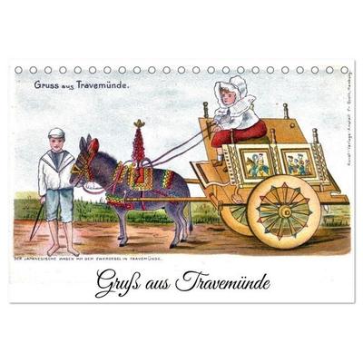 Gruß aus Travemünde (Tischkalender 2026 DIN A5 quer), CALVENDO Monatskalender