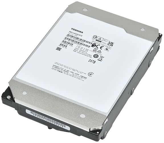 Toshiba MG11ACA24TE 3.5" SATA III Internal Hard Drive 7200 RPM 1GB Cache - 24TB