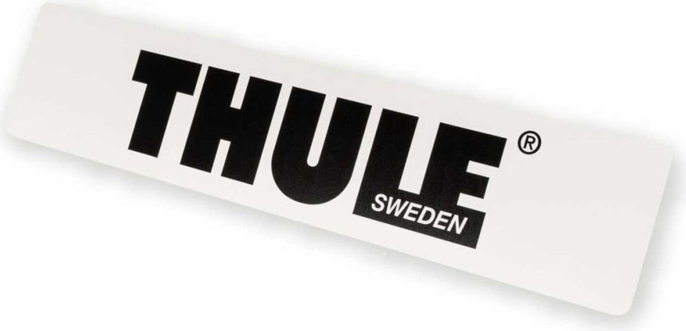 Thule placa para matricula portabicicletas y soportes para bicicletas  (UNICA)