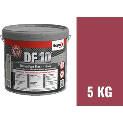 Sopro Bauchemie DesignFuge Flex DF10 Fugenmörtel 5 kg Eimer Weinrot 92