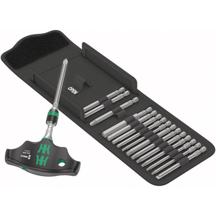 Wera Bit-Sortiment 4013288222879 Kompakt 400