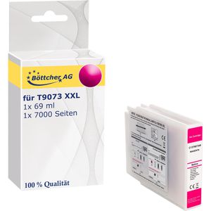 kompatibel für Epson T9073 XXL 69ml magenta Druckerpatrone