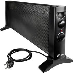 GÜDE 85174 Wärmewelle 15 m³ 1200 W Schwarz