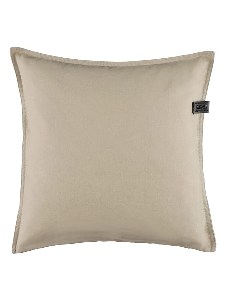 Schöner Wohnen Kissenhülle ''Play'' in Beige - (L)38 x (B)38 cm - onesize