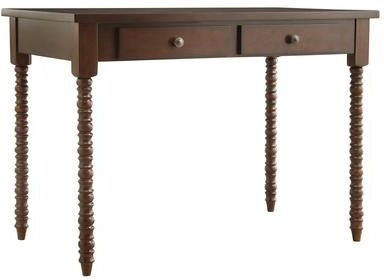 iNSPIRE Q Bold Lyndale 2-Drawer Helix Legs Office Desk