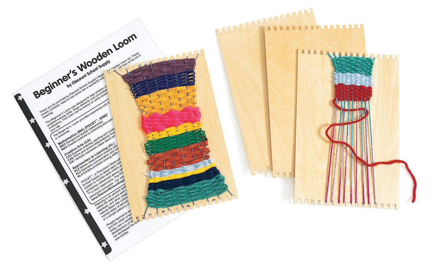Colorations Houtvlies set van 12 stuks