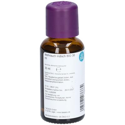 Weihrauch ÖL indisch Bio 30 ml Ätherisches Öl