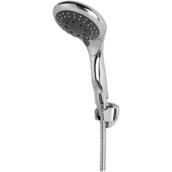 Handbrause 5 Funktionen mit Halterung Chrom `Hidra`