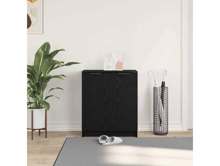 Moderne Cabinet à chaussures BURKE meuble rangement 59x35x70 cm Bois d'ingénierie AA66