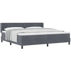 vidaXL, Boxspringbett, Thalia Crystal button tufted (200 x 200 cm)