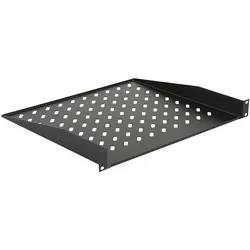 Lanview 1U 19" D=400mm RACK MOUNT, Serverschrank Zubehör, Schwarz