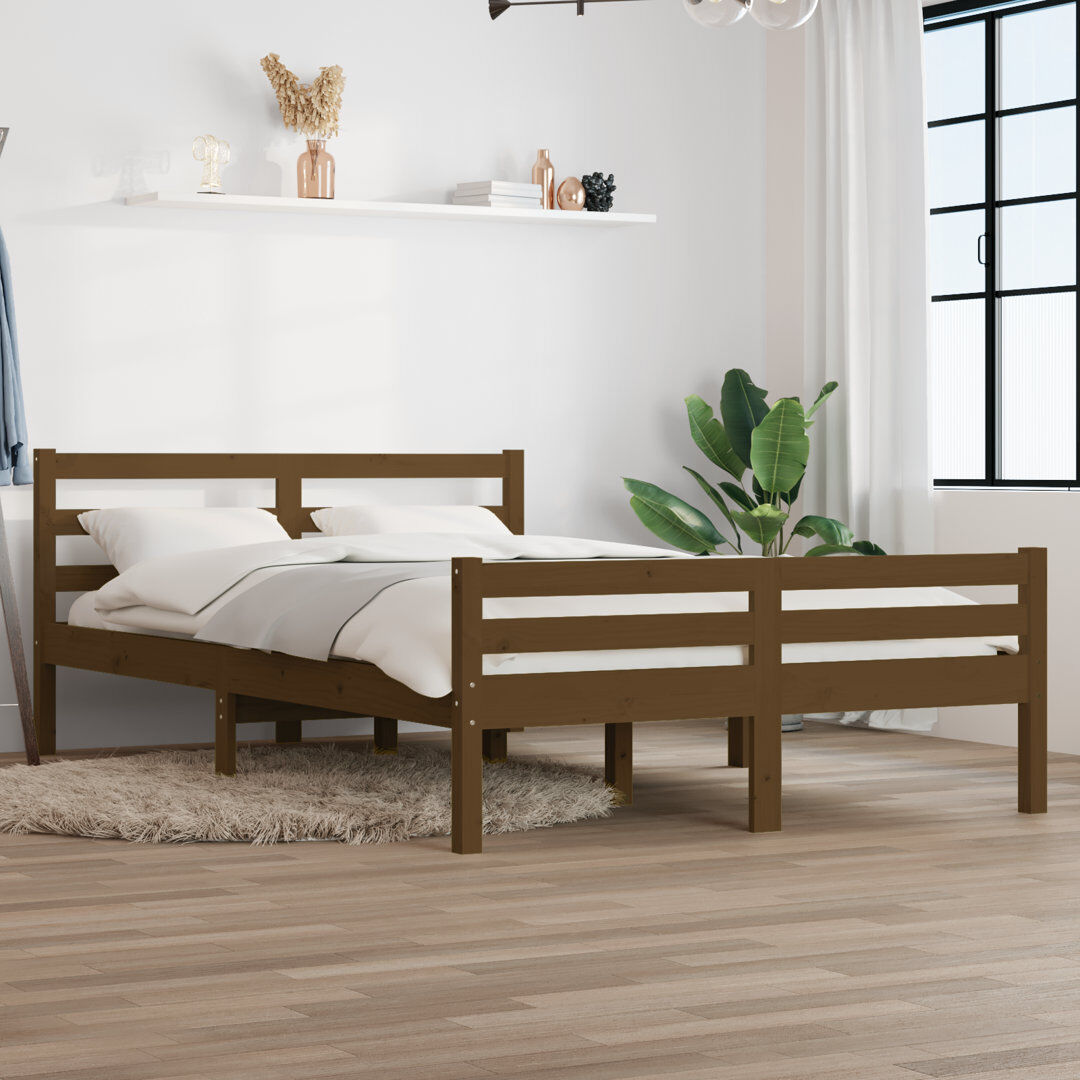 ClassicLiving Maxton Solid Wood Bed Frame natural 135 x 190cm