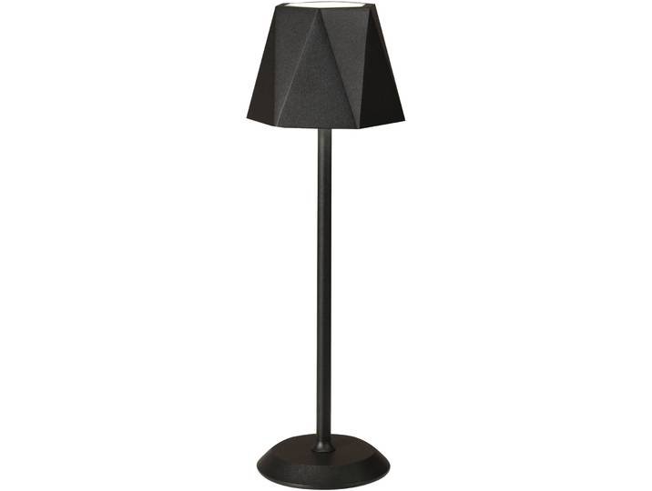 Tischlampe Keely schwarz Metall H 38 cm 320 lm - LED - Lichtfarbe: Warmweiss - LED Energiesparlampen
