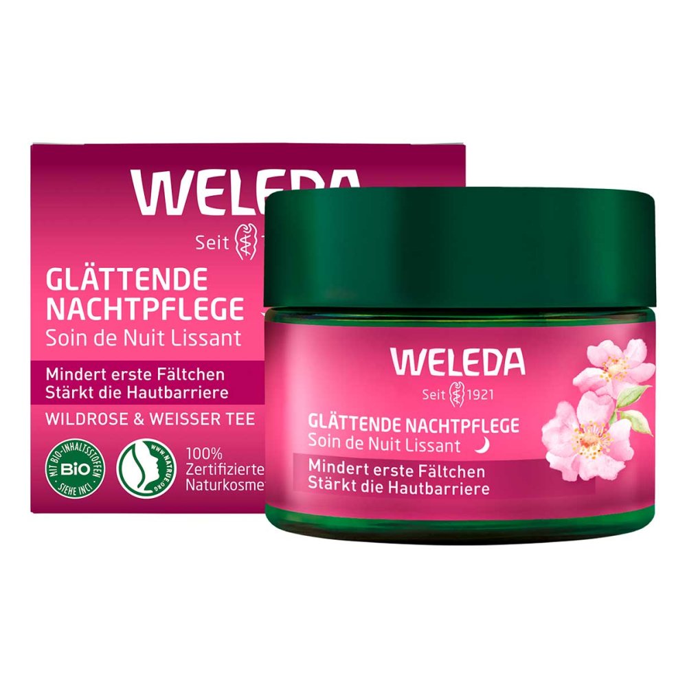 WELEDA AG Weleda Glättende Nachtpflege Wildrose & Weißer Tee 19147131