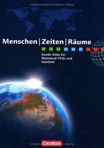Menschen Zeiten Räume - Atlanten - Regionalausgaben Neubearbeitung: Kombi-Atlas für Rheinland-Pfalz und Saarland mit Arbeitsheft: Erdkunde, Geschichte, Politik und Wirtschaft - Preis vom 01.10.2026 17:08:56 h