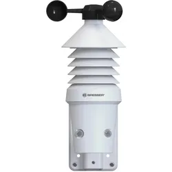 Bresser Windmesser 3-in-1, Wetterstation, Schwarz