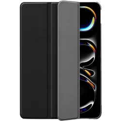 Cazy Premium Smart Hülle, Schlaf Aufwach, Schutzhülle (Apple iPad Pro 13 2024), Tablet Hülle, Schwarz