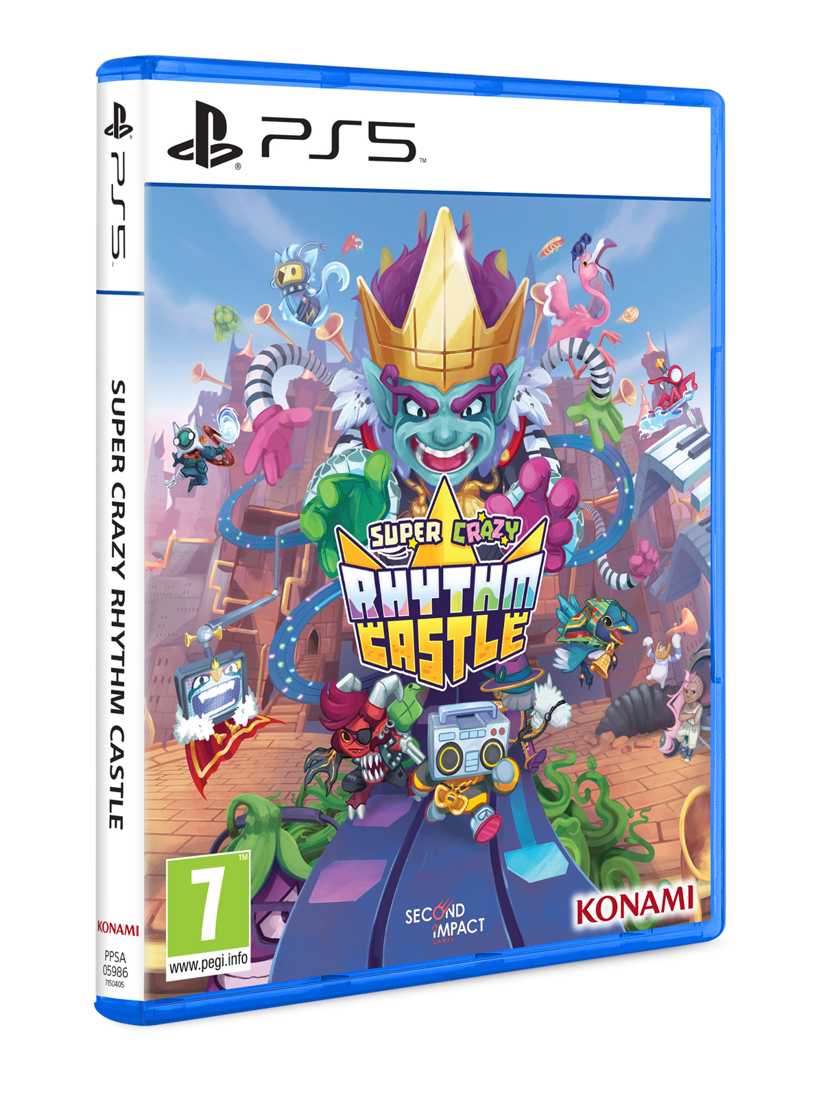 Super Crazy Rhythm Castle - Sony PlayStation 5 - Musik - PEGI 7